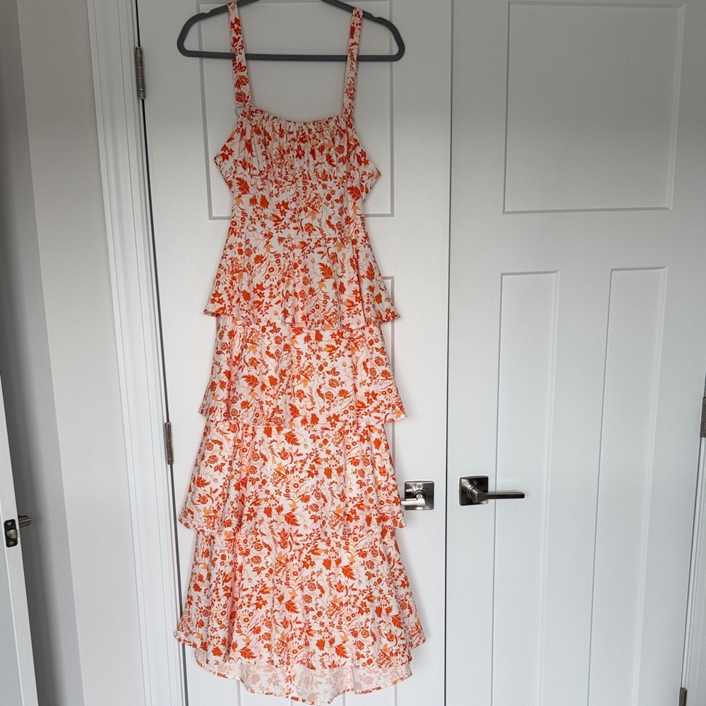 Floral Tiered Maxi Dress